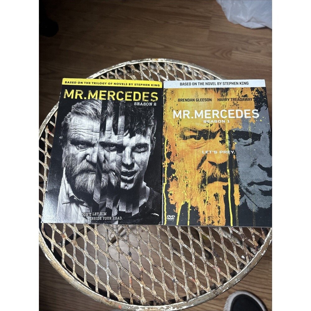 Mr. Mercedes Season 1 and 2 6-Disc DVD Set - With Slipcovers Used